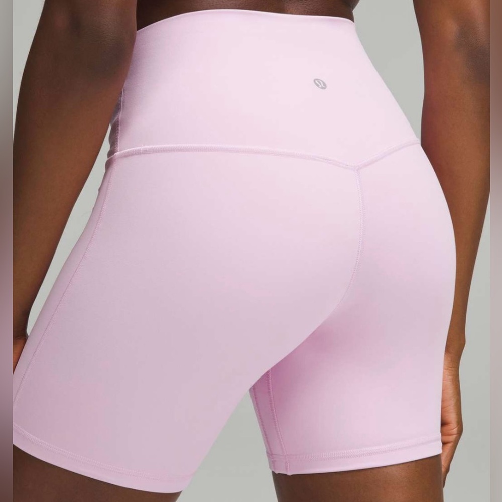 lululemon athletica Vita Pink Bike Shorts